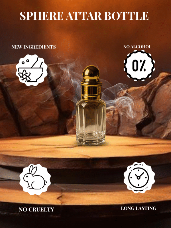 Sphere Attar Bottle 12ml - Image 3