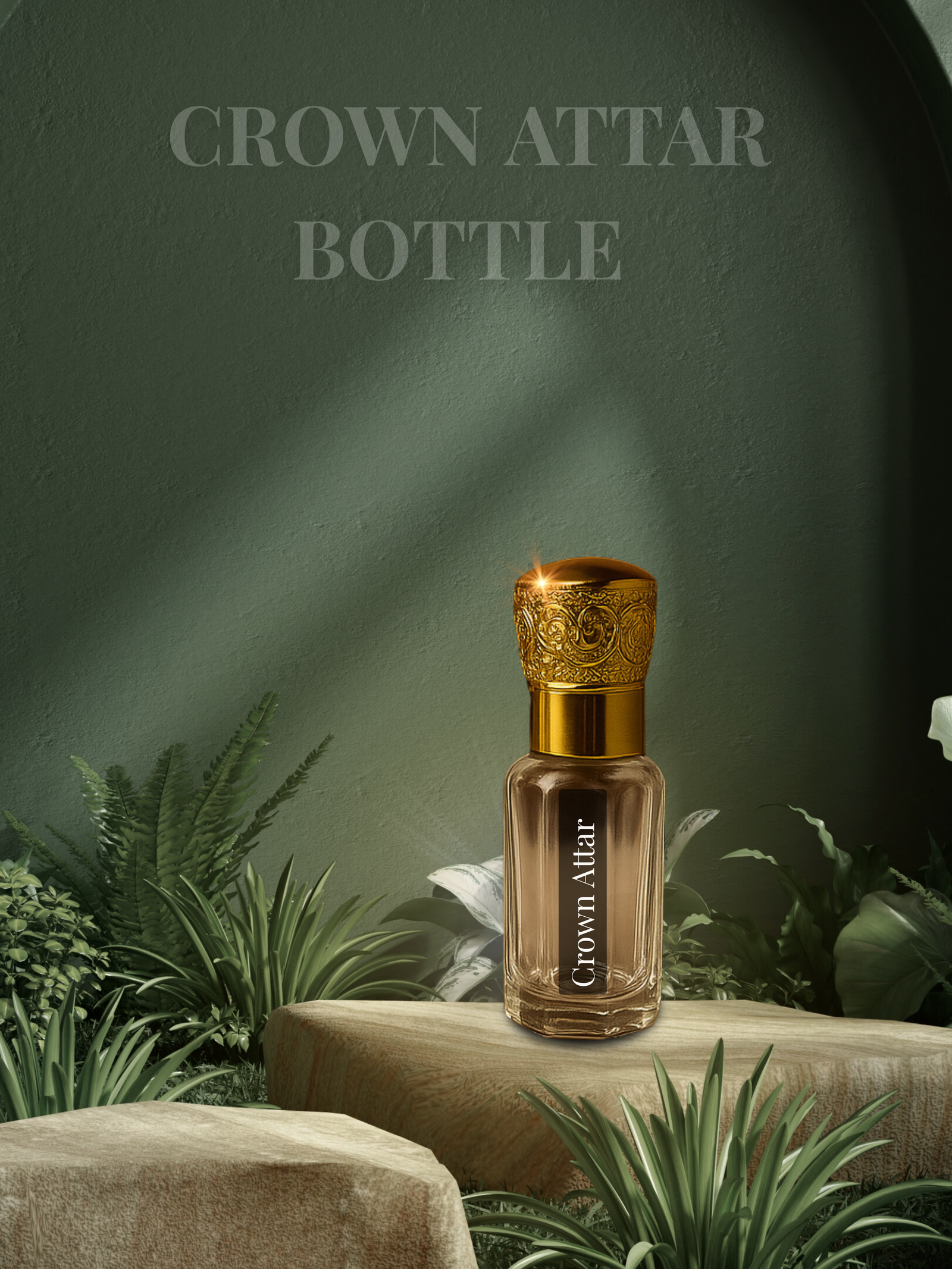 Crown  Attar  Bottle 6ml